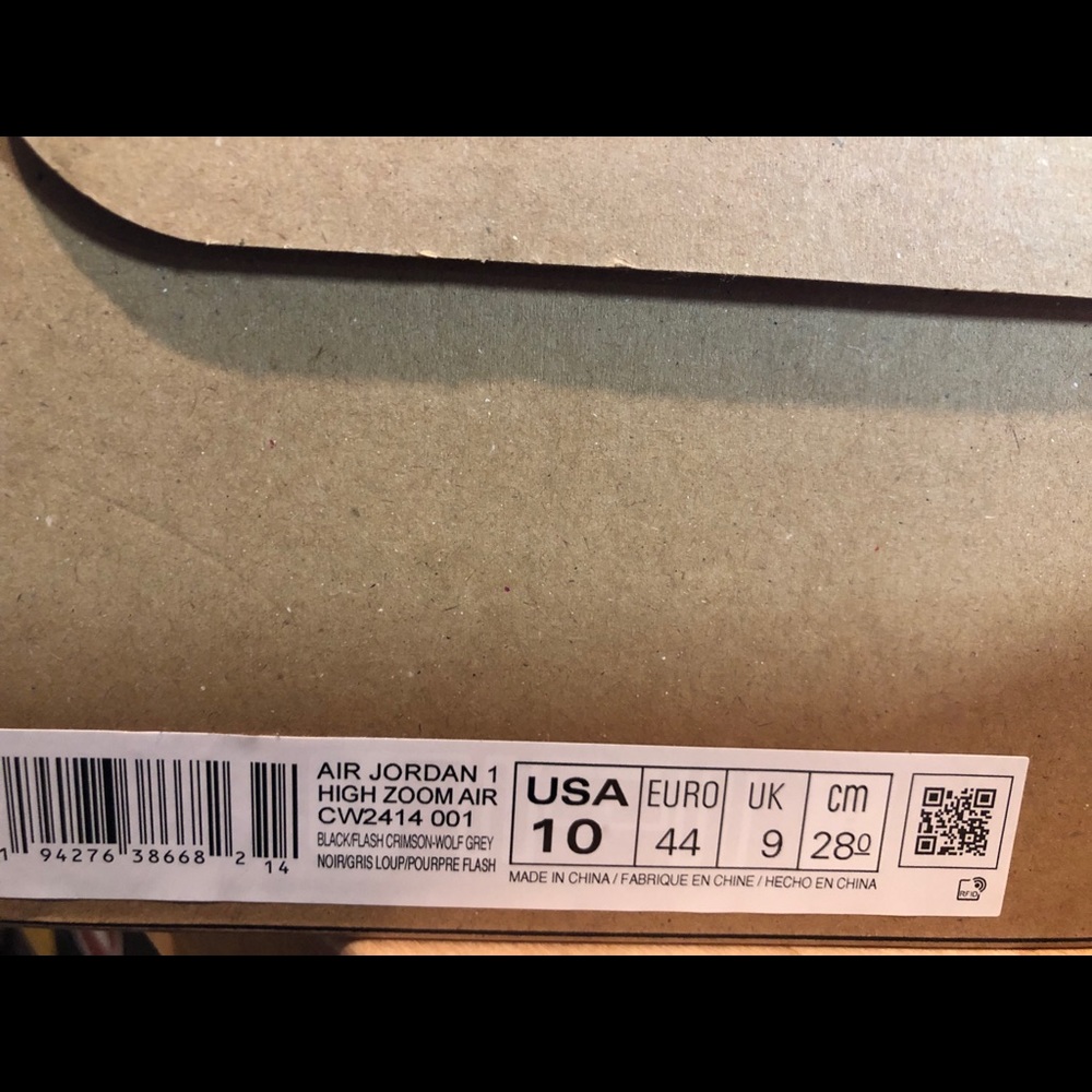 Nike Air Jordan 1 Retro High Zoom Crater CW2414 - Picture 11 of 14